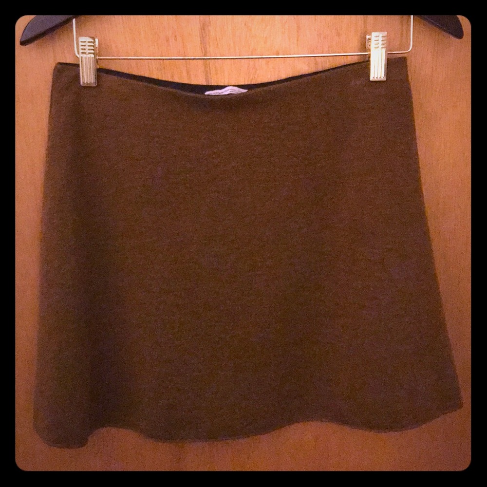 Zara mustard/copper mini skirt